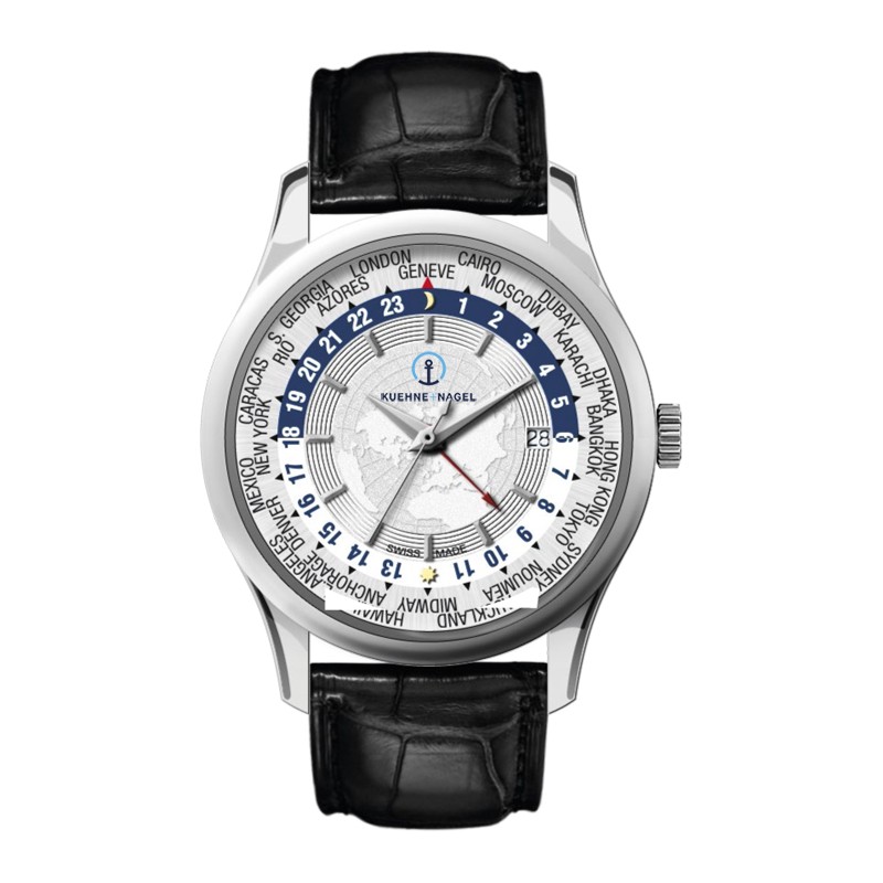 Swiss Made WORLD TIME - Duijts Watch Company - Personalized Watches
